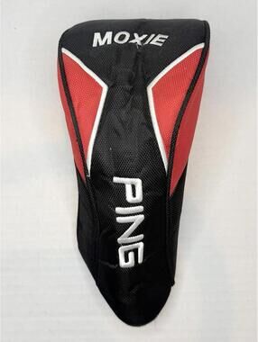 PING Moxie Driver Head Cover Black Red Youth Junior Golf